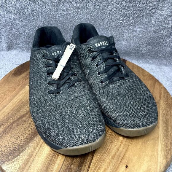 NOBULL Outwork Superfabric Trainer Low Dark Grey Gum Training Shoes Men's 12.5 - Picture 9 of 9